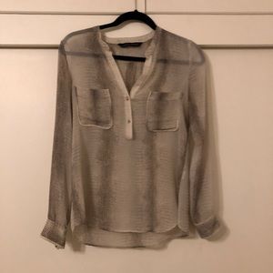 Snakeskin Zara Blouse